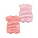 Macacão De Bebê Recém-nascido Verão Estampa De Desenho Animado Macacões De Algodão Macio 0-24 Meses