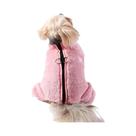 Macacão De Inverno Quente Para Cães, Jaqueta De Pelúcia Macia Com Zíper E D-ring Para Cães Pequenos