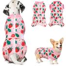 Macacão de Recuperação Pós-Cirúrgica para Cães Nasjac, Alternativa ao Cone, com Zíper