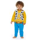 Macacão Disney Pixar Toy Story Woody azul/amarelo 24 meses