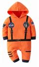 Macacão Fantasia Astronauta Infantil Bebê Algodão Recém Nasc
