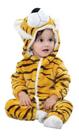 Macacão Fantasia Infantil Bebê Urso Ursinho Tigre Onça