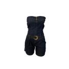 Macacão Fem. sem alça Jeans Latest