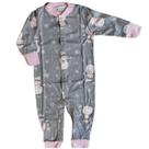 Macacão feminino bebê meia estação - roupa infantil