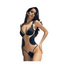 Macacão Feminino De Manga Longa Em Tule Transparente Com Patchwork, Sexy, Estilo Streetwear,