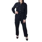 Macacão Feminino Esmeral Longo Preto - 36223