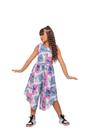 Macacão Feminino Infantil Stitch Pantacourt Fluído 17733