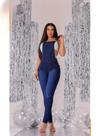 Macacão Feminino Jeans Confort