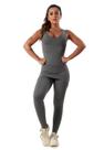 Macacão Feminino Longo Com Saia Tapa Bumbum Fitness Macacão Feminino Longo Com Saia Tapa Bumbum Fitness
