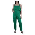 Macacão Feminino Parado no Ar Caribe Longo Verde - 72063