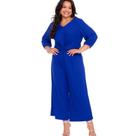 Macacão Feminino Plus Size Midi Macacão Feminino Plus Size Midi