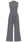 Macacão Feminino PRETTYGARDEN Sem Mangas Gola Alta Cinza P