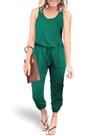 Macacão Feminino PRETTYGARDEN Verde Sem Mangas Tamanho XL