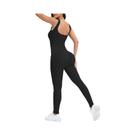 Macacão Feminino Sem Mangas Com Decote Quadrado E Sutiã Embutido, Estilo Bodycon Para O Verão Macacão Feminino Sem Mangas Com Decote Quadrado E Sutiã Embutido, Estilo Bodycon Para O Verão