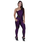 Macacão Fitness Feminino Cirre 3D Recortes Tela Bolso Uma Lateral Bojo Orbis Macacão Fitness Feminino Cirre 3D Recortes Tela Bolso Uma Lateral Bojo Orbis
