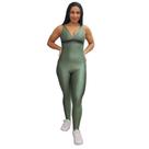 Macacão Fitness Flexão Verde CCM SPORTS - Alta Elasticidade e Proteção UV 50+ Macacão Fitness Flexão Verde CCM SPORTS - Alta Elasticidade e Proteção UV 50+