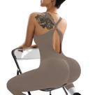 Macacão Fitness Modelador Estilo Conforto Segurança Poliamida e Elastano Premium M209