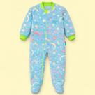 Macacão Fleece Macio Brilha no Escuro e pé Antiderrapante até 24 meses Cor:AzulETTamanho:24 Macacão Fleece Macio Brilha no Escuro e pé Antiderrapante até 24 meses Cor:AzulETTamanho:24