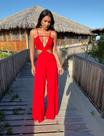 Macacão Gabriela vermelho M