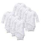 Macacão Gerber Toddler unissex de manga comprida 4T branco