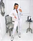 Macacão gringa manga longa branco