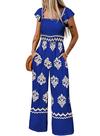 Macacão Happy Sailed Plus Size, macacão para mulheres, azul Macacão Happy Sailed Plus Size, macacão para mulheres, azul