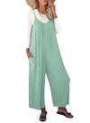 Macacão Happy Sailed Plus Size para mulheres verde 4GG Macacão Happy Sailed Plus Size para mulheres verde 4GG