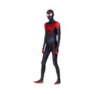 Macacão Homem-Aranha no Aranhaverso - Cosplay Miles Morales para Crianças e Adultos
