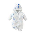 Macacão Infantil Com Estampa De Dinossauro Para Meninos, Roupa Casual De Outono Com Desenho Animado,