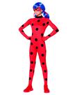 Macacão infantil Costume Spirit Halloween Miraculous Lady Bug