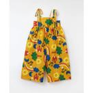 Macacão Infantil Menina Estampa Voo Alegra Amarelo Fábula Macacão Infantil Menina Estampa Voo Alegra Amarelo Fábula