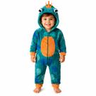 Macacão Infantil Menino Tiptop Fleece Sapo Verde - 30120