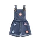 Macacão infantil para meninas, jeans, shorts, macacão Ayalinggo Strawberries