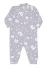 Macacão Infantil Soft Dedeka Baby Inverno com Zíper Estampado Feminino