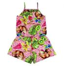 Macacão Infantil Verão Frutas - Quebra Cabeça