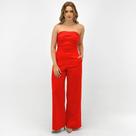 Macacão Innocence Sem Alça Pantalona Feminino