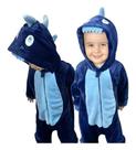 Macacão Inverno Bichos Fleece Fantasia Animais Bebê Infantil
