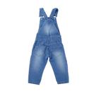 Macacão Jardineira Bebê Feminino Dipopini Jeans Azul - KBF02