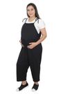 Macacão Jardineira Gestante Roupa Mamãe