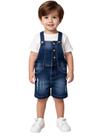 Macacão Jardineira Infantil de Menino Macaquinho Masculino Kids