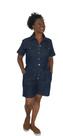 Macacão jeans feminino curto azul D&A modas Macacão jeans feminino curto azul D&A modas
