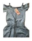 Macacão jeans Infantil 03 a 05 Anos