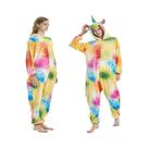 Macacão Kigurumi Com Capuz Para Adultos plus Size, Estampa De Animais Como Leão, Panda, Cervo E