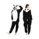 Macacão Kigurumi Com Capuz Para Adultos plus Size, Pijamas Com Zíper De Animais Como Leão, Panda,