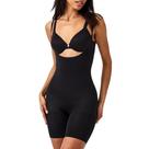 Macacão Leotard SPANX Power Open-Bust no meio da coxa, nível 2