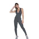 Macacão Liso Longo Bojo WLS Modas Roupa para Academia Treino Suplex Moda Fitness Macacão Liso Longo Bojo WLS Modas Roupa para Academia Treino Suplex Moda Fitness