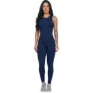 Macacão Liso Sem Bojo Vekyo Suplex Roupa para Academia Treino Moda Fitness Musculação Tamanho:MCor:Azul escuroGênero:F Macacão Liso Sem Bojo Vekyo Suplex Roupa para Academia Treino Moda Fitness Musculação Tamanho:MCor:Azul escuroGênero:F