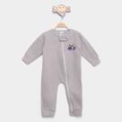 Macacão Longo Bebê Candy Kids Soft Fleece Masculino