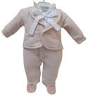 Macacão Longo Bebê Menina Soft Inverno Katita Kids Rf 27103