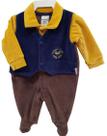 Macacão Longo Bebê Menino Inverno Chuquinha Baby Ref 7205